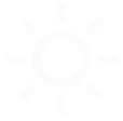 Icono de sol para piso exterior