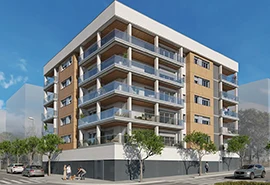 Promoción obra nueva en Vilanova i la Geltrú - Vista fachada
