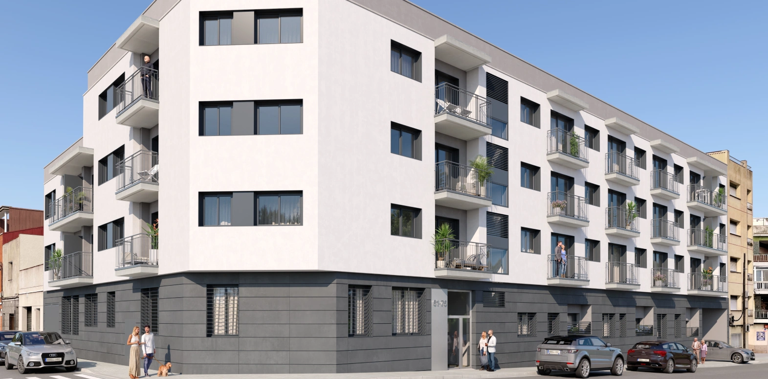 Pisos de obra nueva en Sabadell - Elcano